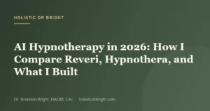AI Hypnotherapy in 2026: How I Compare Reveri, Hypnothera, and What I Built
