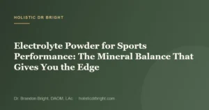 Electrolyte Powder for Sports Performance: The Mineral Balance That Gives You the Edge