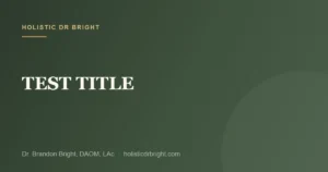 TEST TITLE