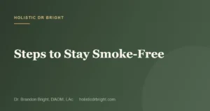 Steps to Stay Smoke-Free